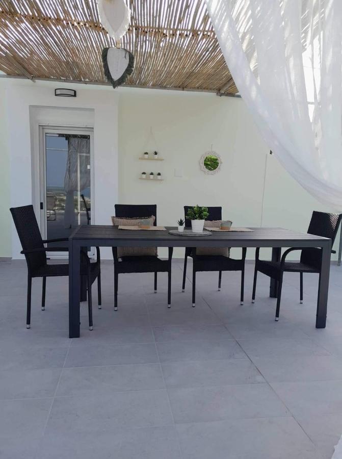 The Serene Veranda With Breathtaking Views Kolimvarion Bagian luar foto
